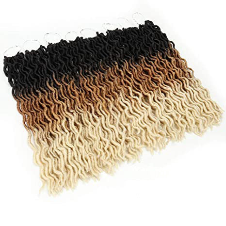Ombre Curly Crochet Hair Synthetic Braiding Hair Extensions Ombre Curly Crochet Hair Synthetic Braiding Hair Extensions